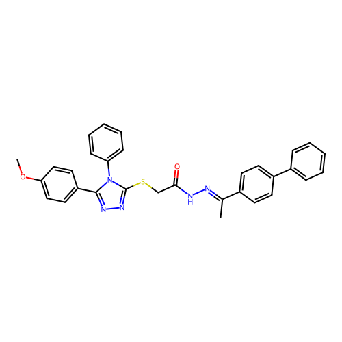 C31H27N5O2S structure