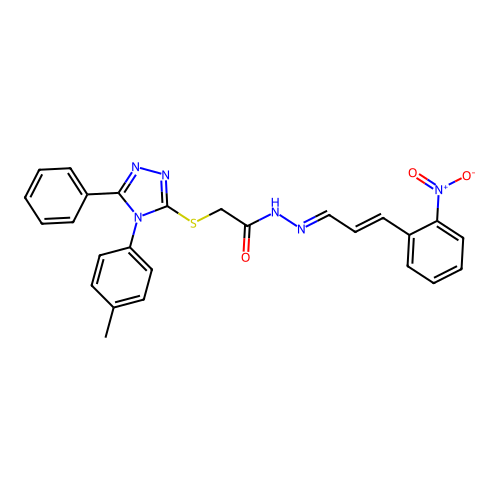 C26H22N6O3S structure