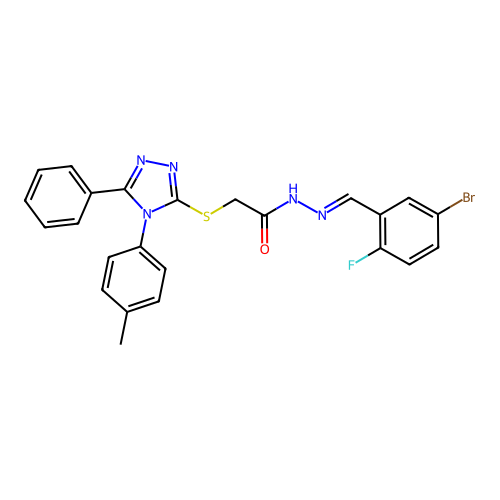 C24H19BrFN5OS structure