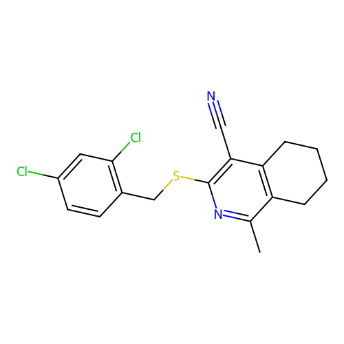C18H16Cl2N2S structure