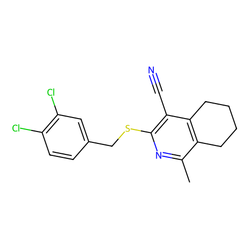 C18H16Cl2N2S structure
