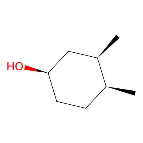 (1R,3R,4S)-3,4-dimethylcyclohexan-1-ol structure
