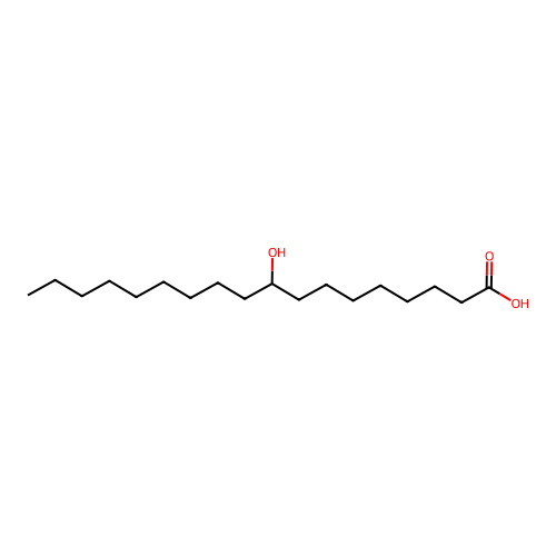 9-Hydroxyoctadecanoic Acid structure