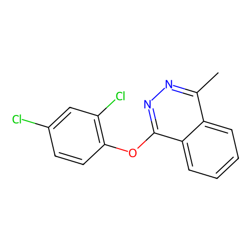 1-(2,4-Dichlorophenoxy)-4-methylphthalazine structure
