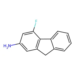 4-fluoro-9H-fluoren-2-amine structure