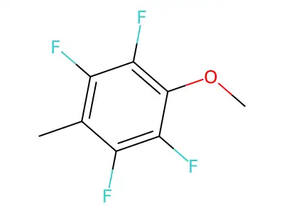 2,3,5,6-Tetrafluoro-4-methylanisole structure