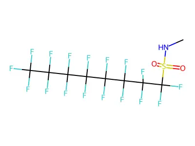 N-Methylperfluorooctanesulfonamide structure