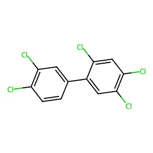 2,3',4,4',5-Pentachlorobiphenyl structure