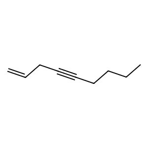 1-Nonen-4-yne structure