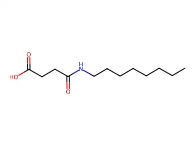 N-Octyl-succinamic acid structure