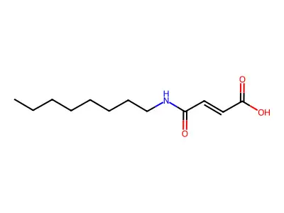 4-(Octylamino)-4-oxo-2-butenoic acid structure