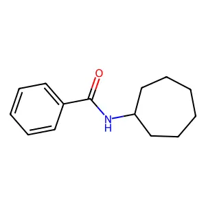 N-环庚基苯甲酰胺 structure
