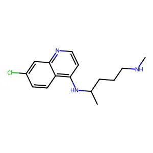 n4-(7-Chloroquinolin-4-yl)-n1-methylpentane-1,4-diamine structure