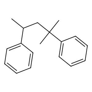 Benzene, 1,1'-(1,1,3-trimethyl-1,3-propanediyl)bis- structure