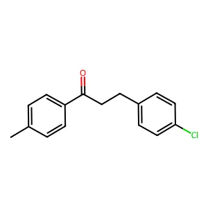 3-(4-Chlorophenyl)-4'-methylpropiophenone structure