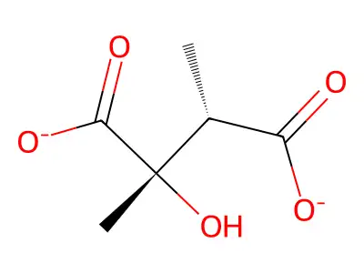2-羟基-2,3-二甲基丁二酸 structure