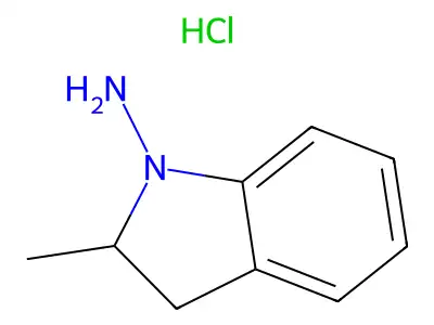 1-Amino-2-methylindoline hydrochloride structure