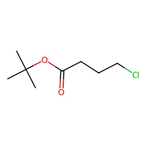 Butanoic acid, 4-chloro-, 1,1-dimethylethyl ester structure