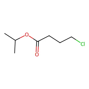 1-Methylethyl 4-chlorobutanoate structure