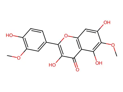 菠叶素 structure