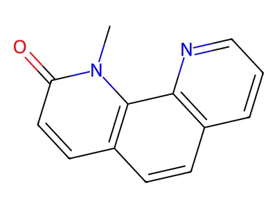 1-Methyl-1,10-phenanthrolin-2(1H)-one structure