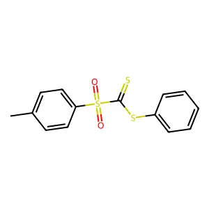 Phenyl (4-methylphenyl)sulfonylmethanedithioate structure