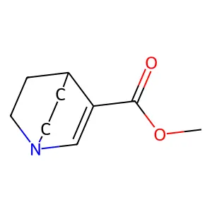 1-Azabicyclo[2.2.2]oct-2-ene-3-carboxylic acid, methyl ester structure