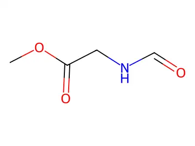 Methyl 2-formamidoacetate structure