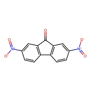 2,7-Dinitro-9-fluorenone structure
