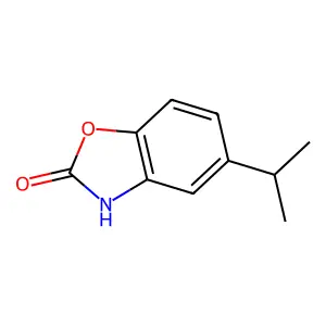 2(3H)-Benzoxazolone, 5-(1-methylethyl)- structure