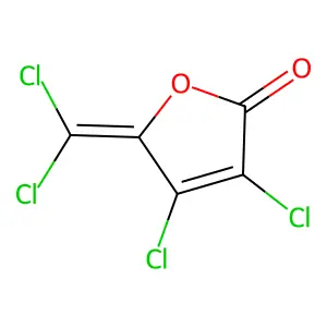 2(5H)-Furanone, 3,4-dichloro-5-(dichloromethylene)- structure