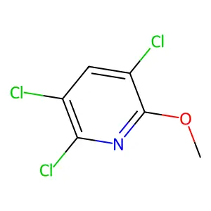 2,3,5-Trichloro-6-methoxypyridine structure