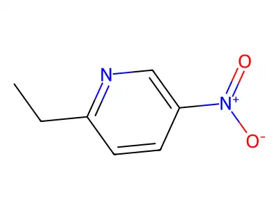2-Ethyl-5-nitropyridine structure