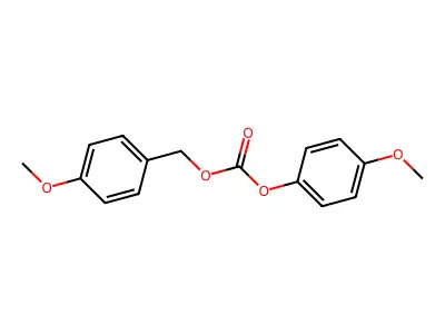 (4-Methoxyphenyl) (4-methoxyphenyl)methyl carbonate structure