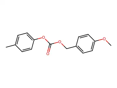 (4-Methoxyphenyl)methyl (4-methylphenyl) carbonate structure