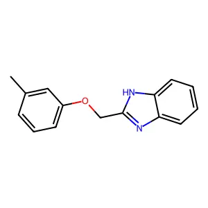 2-[(3-methylphenoxy)methyl]-1H-benzimidazole structure
