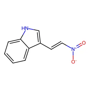 3-[(Z)-2-nitroethenyl]-1H-indole structure