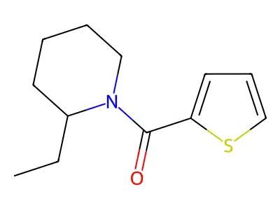 (2-Ethylpiperidin-1-yl)-thiophen-2-ylmethanone structure