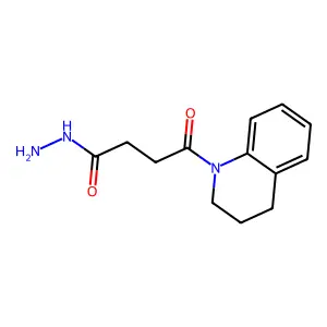 4-(3,4-dihydroquinolin-1(2H)-yl)-4-oxobutanehydrazide structure