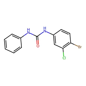 N-(4-bromo-3-chlorophenyl)-N'-phenylurea structure