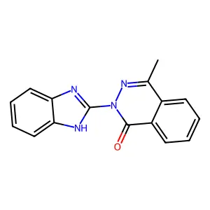 2-Benzimidazol-2-yl-4-methyl-2-hydrophthalazin-1-one structure