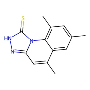 5,7,9-Trimethyl-[1,2,4]triazolo[4,3-a]quinoline-1-thiol structure