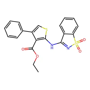 C20H16N2O4S2 structure