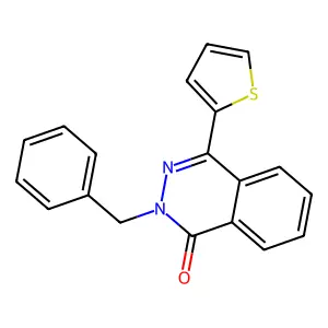 2-Benzyl-4-(thiophen-2-yl)-1,2-dihydrophthalazin-1-one structure