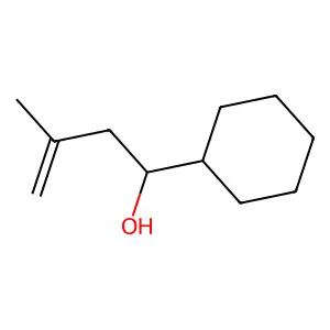 Cyclohexanemethanol, alpha-(2-methylallyl)- structure