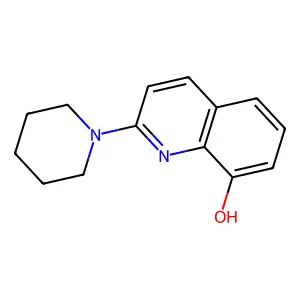 2-(Piperidin-1-yl)quinolin-8-ol structure