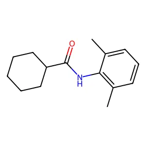 N-(2,6-dimethylphenyl)cyclohexanecarboxamide structure