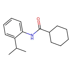 N-(2-异丙基苯基)环己烷甲酰胺 structure