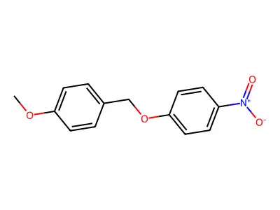 1-Methoxy-4-[(4-nitrophenoxy)methyl]benzene structure