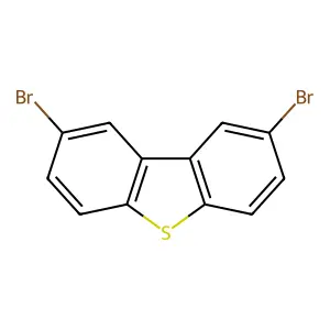 2,8-Dibromodibenzothiophene structure